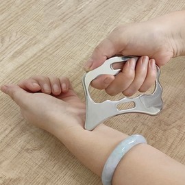 BYYDDIY SDC 3 in 1 Stainless Steel GuaSha Muscle Scraper Tools Set,Scar Tissue Tool,Physical Therapy Tools,Muscle Scraping Tool,Massage Scraper,IASTM Tools,Soft Tissue Massage Tool (SD2C)