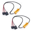 2PCS H7 LED Resistor Kit,50W 6 ohm LED Headlight Resistor