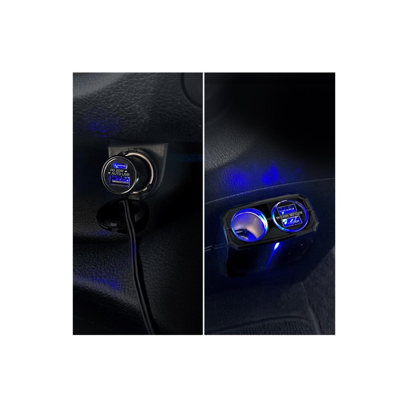 Kashimura KX-229 Separate Socket Supports USB PD/Rapid Charging