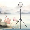 189cm/74.4in Adjustable Tripod Stand Video Light Stand Aluminum Alloy Material