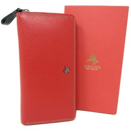 Visconti Spectrum Iris Large Soft Leather Purse RFID Protection Gift Boxed SP33 (Red Multi)