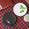 EAST table Flat Plate, 6.7 inches (17 cm), Slate Tone,
