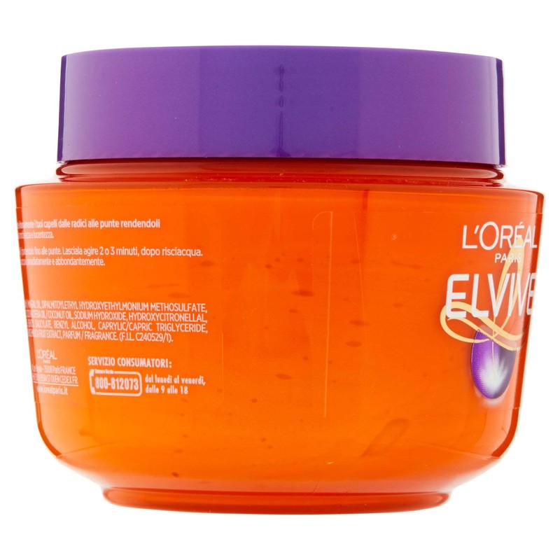 L'Oréal Paris Elvive Moisturising Mask with Amla Oil, Sublimium Curls,