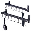 Dseap Pot Rack - Pots and Pans Hanging Rack Rail