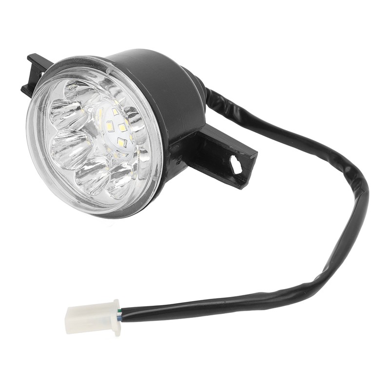 LED Front Headlight Lamp High Low Beam Mode 12V Universal