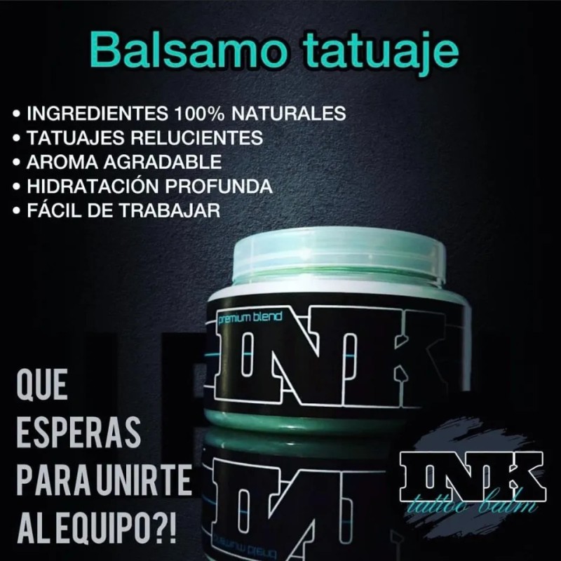 Kit Ink Balsamo Tatuajes 250g, Pega Stencil 8oz, Gel 200g