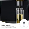 Ciieeo 1pc High Temperature Resistant Tea Infuser Bottle Portable Tea