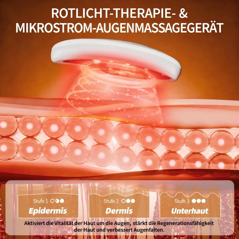 EMS Red Light Eye Massager for the Eye Area