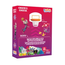Wilder Chuck E. Cheese Basketball Tabletop Game Includes 15 Prizes – Mini Arcade Style Game for Kids