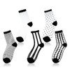 Ymapinc 5Pairs Sheer Socks Women Ankle Thin Fishnet Glass Mesh