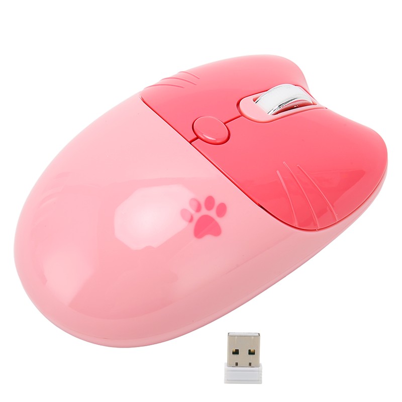 Wireless Mouse BT5.1 Or 2.4GHz Silent Click Adjustable DPI Auto