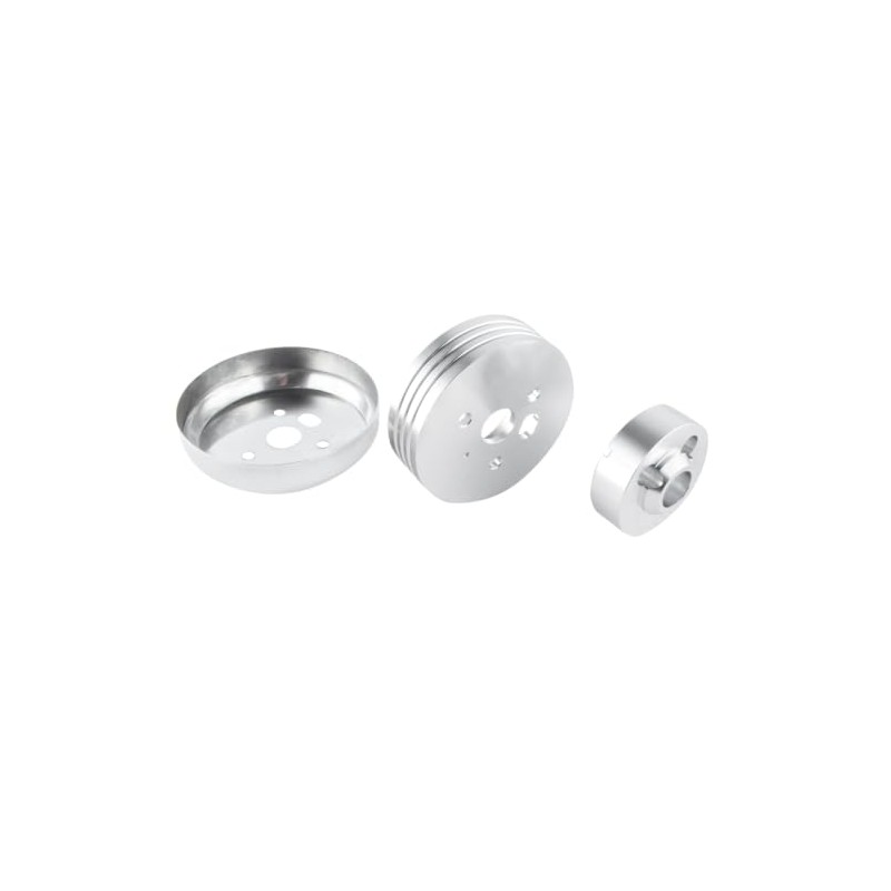 RADREPLA 5 & 6 Hole Steering Wheel Polished Hub Adapter