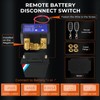 ISINFLASH Kill Switch with Voltage Display Remote Battery Disconnect Switch