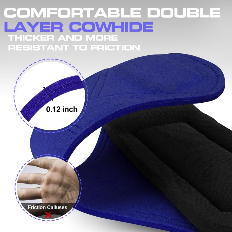 Weight Lifting Wrist Wraps, Lifting Straps for Heavy Powerlifting, Deadlifts,