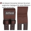 AMKA Saddle Girth Converter for Western to English Saddle Girth