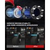 YIZBAP 2 inch 5x5.5 to 6x5.5 Wheel Adapters for Ram