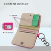 AdiStylinno Credit Card Holder Wallet for Women, Ladies PU Leather