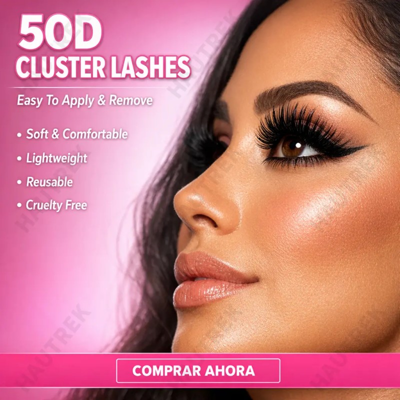 640 Kit Extension De Pestañas Maquillaje Completo Diy 9-16mm