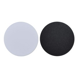 XIXEI 125KHz Diameter 30mm Anti-Metal Card Sticker Blank T577 Rewritable (Contains one Black & one White)