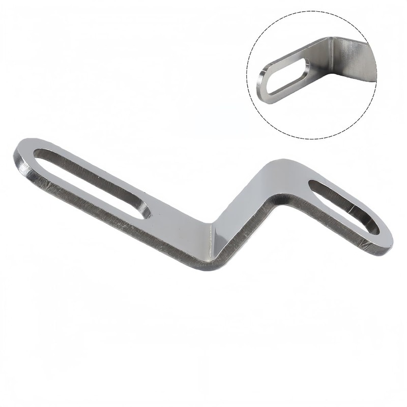ACOLY Motorcycle Exhaust Pipe Bracket 50mm 30mm Z Shape Clamp