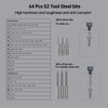 68 In 1 Electric Screwdriver Set, PrecisionScrewdriver Set, Summer Cift,Rechargeable