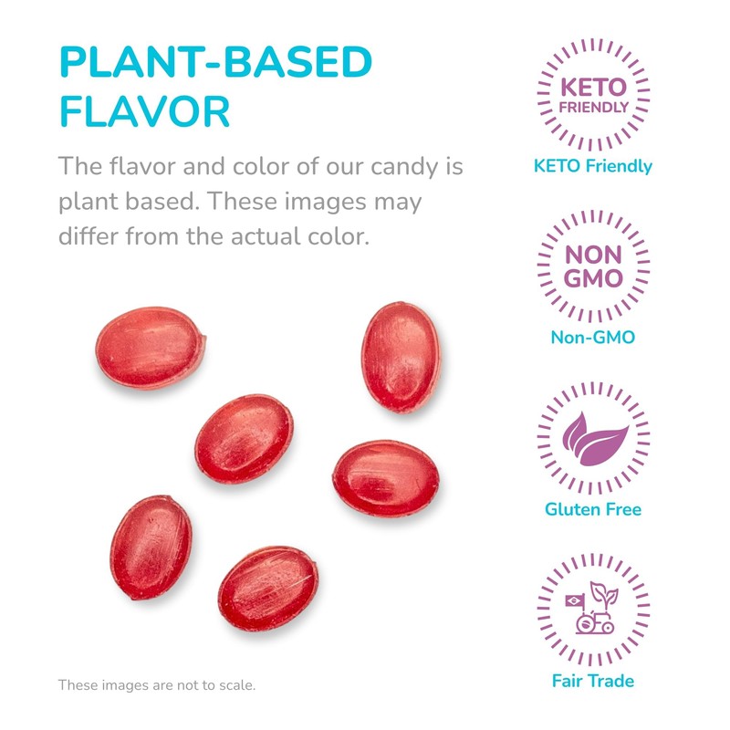 Stevita Harmony Grown Hard Candy, Mixed Berry - 3 Pack