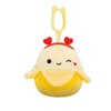 Squishmallows 2025 Valentine Squad 3.5" Mini Plush Doll Clip Keychain
