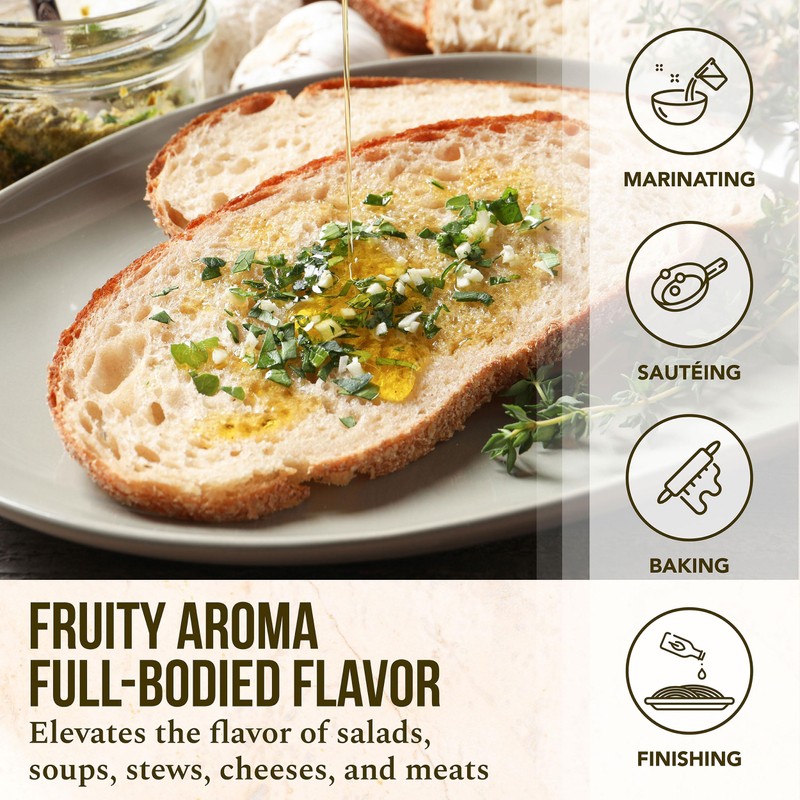 Roi Extra Virgin Olive Oil from Italy - Cucina Ligurian