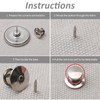 10 Pairs Magnetic Curtain Buttons, Magnetic Curtain Clips, Curtain Fasteners,