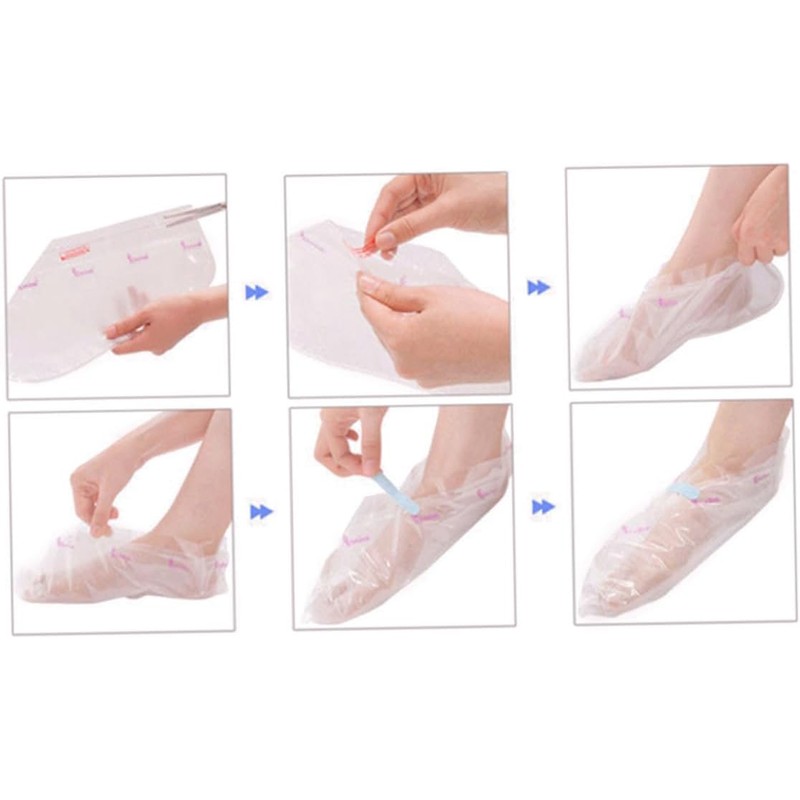 Cabilock Mascarillas Exfoliantes para Pies 2 Pares Blanqueadoras Hidratantes para
