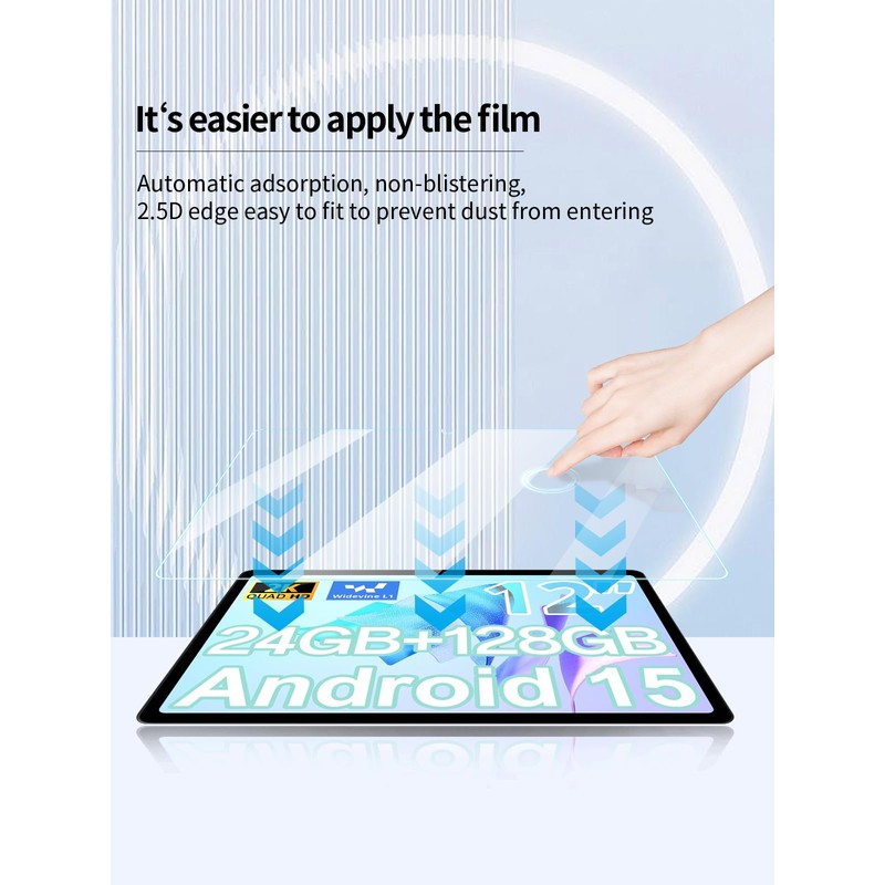 UYRUREL Screen Protector for Generic A116C Tablet 12 inch Android