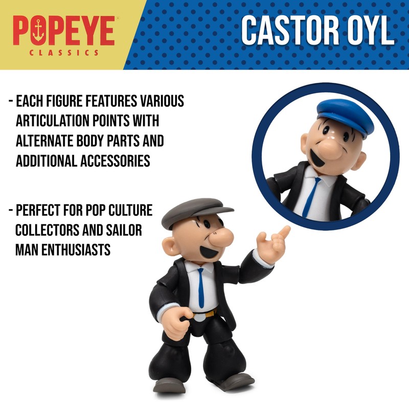 Boss Fight Studio Castor OYL Popeye Classics Wave 1 Collectible