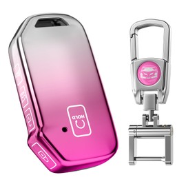 QfungYe for Kia Key Fob Cover with Keychain.No Screws Required for Installation.Compatible with K4 K5 Forte Sportage Soul Seltos Telluride EV6 NIRO Stinger Sorento