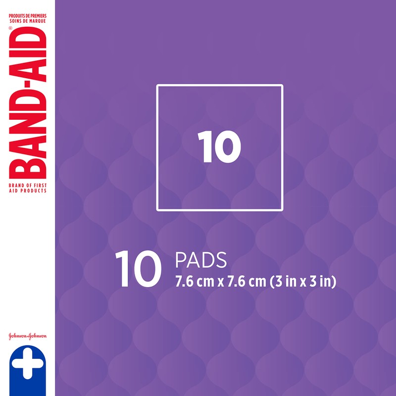 Bandaid First Aid Gauze Pads 3X3 10 ct