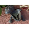 Cast Iron Frog Key Statuary Key Hider