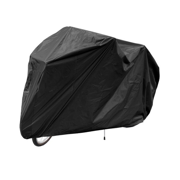 uxcell 自転車カバー バイクカバー 防水 屋外用 長さ190cm*幅65cm*高さ98cm 厚手 破れにくい ポリエステル生地 防塵