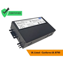 Bright Concepts 96W Dimmable LED Driver, 24V 5-in-1 Dimmable Power Supply, UL Listed, Flicker-Free Transformer, Compatible with 0-10V, Triac, ELV Dimmers, Ideal for Wet Locations