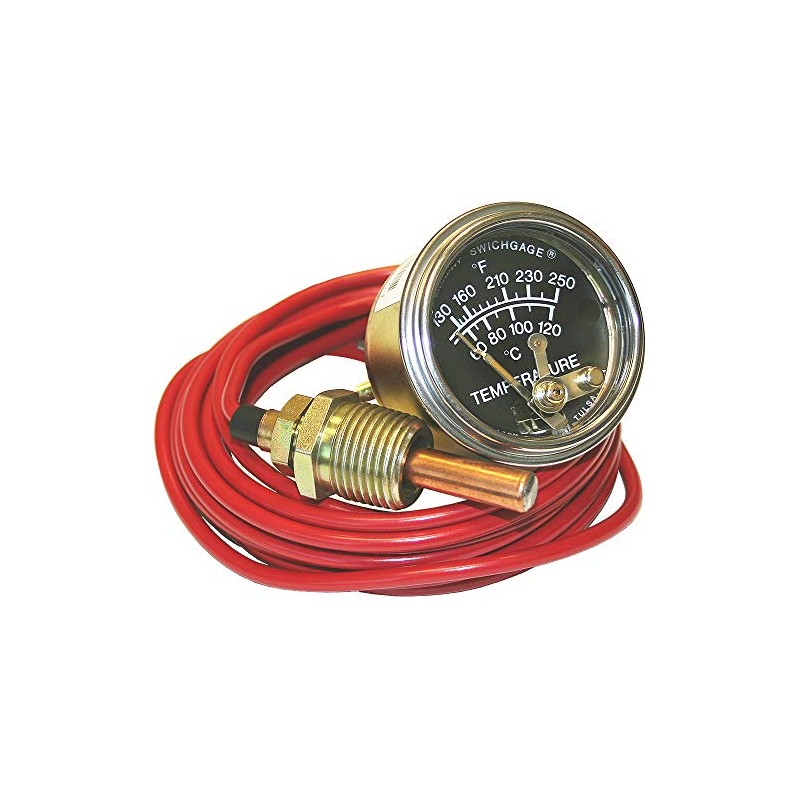 Murphy by Enovation Controls 20T-250-10-1/2 Temperature Swichgage (10702045)