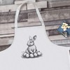 Azeeda 'Easter Bunny with Eggs' Unisex Cooking Apron (AP00077896)