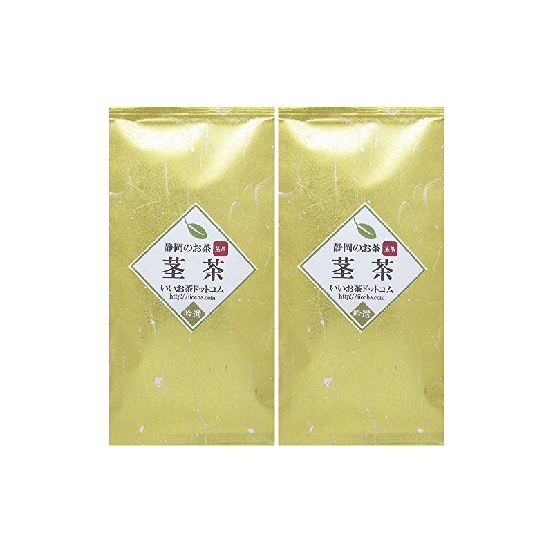 Stem Tea Upper Shizuoka Product, 3.5 oz (100 g), Set