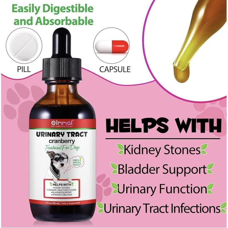 Oimmal Natural Dog Urinary Tract Infection Supports Bladder , Dog