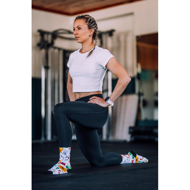 Sox Footwear Meadow Crew Socks, Multi-colour