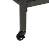 Crosley Kaplan Outdoor Metal Bar Cart
