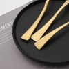 Uniturcky Luxury 18/10 Stainless Steel Matte Champagne gold Flatware Set