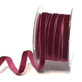 s.dekoda Decorative Velvet Ribbon 20 m x 10 mm Erika Velvet Ribbon Velvet Border Ribbon [DS 2296-620]