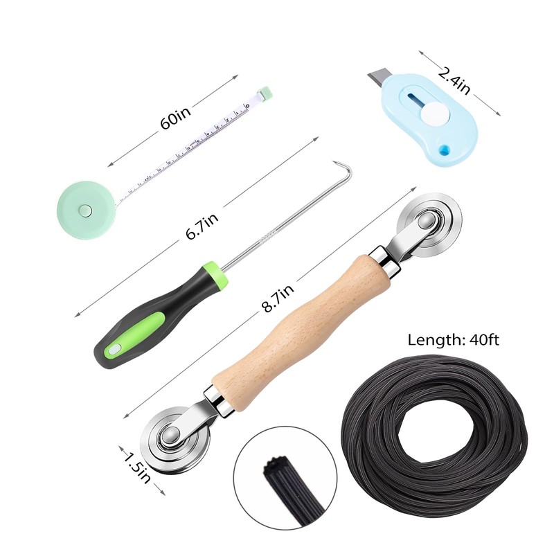 Window Screen Repair Kit - 59" x 106" Screen Door