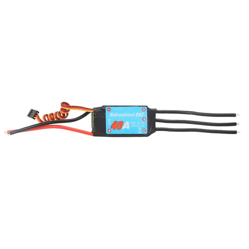 ESC Brushless 2-Way Brushless ESC Electronic Speed Controller for RC