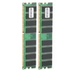 2Pcs Memory Module Desktop Computer Double‑Sided 16‑Grain DDR 1GB 400MHZ