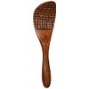 Nagao B-23 Lacquer Kitchen Tool, Mesh Shaped Rice Spoon, Wooden