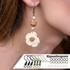 TOAOB 600pcs Earring Hooks Ear Wire Hooks Black Bronze Earring